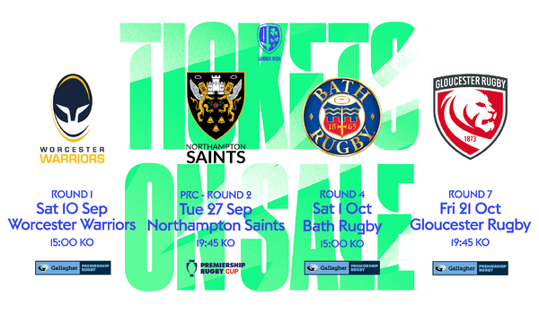 First four home games on sale